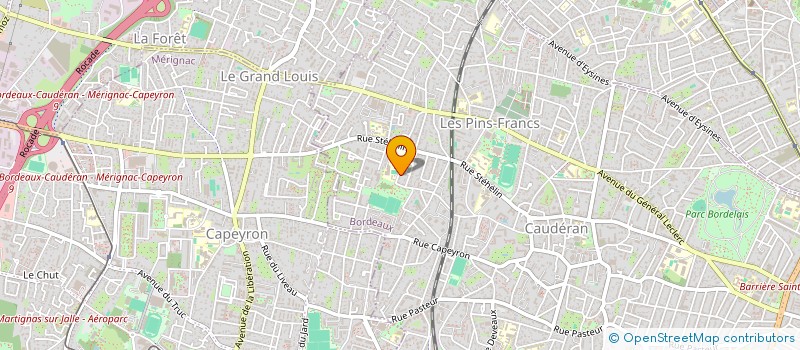 localisation de l'entreprise JAL à BORDEAUX