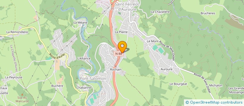 localisation de l'entreprise JAL  LURIECQ