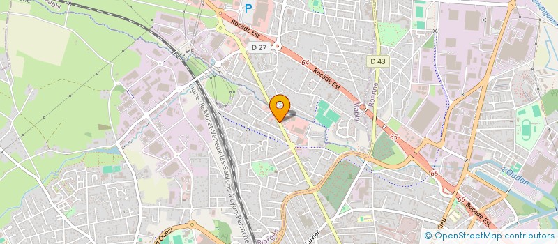 localisation de l'entreprise JAL à RIORGES