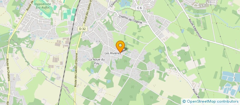 localisation de l'entreprise JAL à CHALLANS