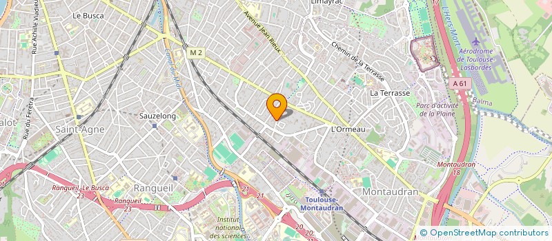 localisation de l'entreprise JAL à TOULOUSE