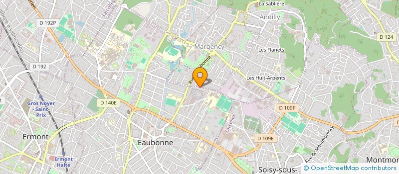 localisation de l'entreprise JAL  MARGENCY