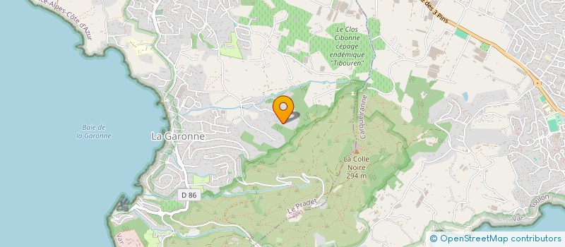 localisation de l'entreprise JAL  LE PRADET