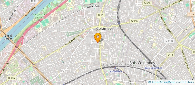 localisation de l'entreprise JAL CONSEIL  COLOMBES