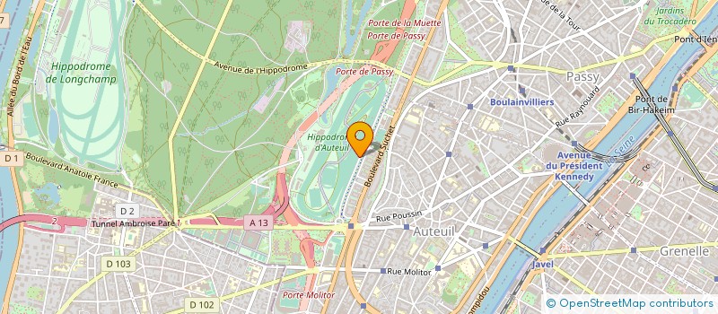 localisation de l'entreprise JAL FINANCES  PARIS