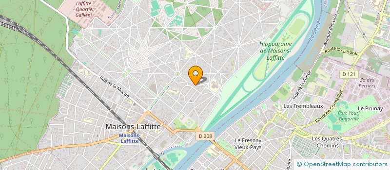 localisation de l'entreprise JAL GOUPY  MAISONS-LAFFITTE