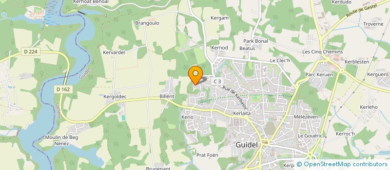 localisation de l'entreprise JAL IMMOBILIER  GUIDEL