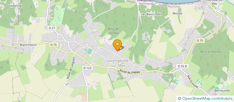 localisation de l'entreprise JAL IMMOBILIER à VARENGEVILLE-SUR-MER