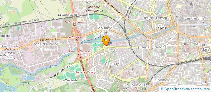 localisation de l'entreprise JAL INVEST  RENNES