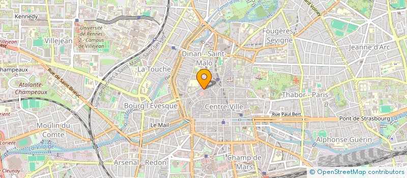 localisation de l'entreprise JAL INVEST  RENNES