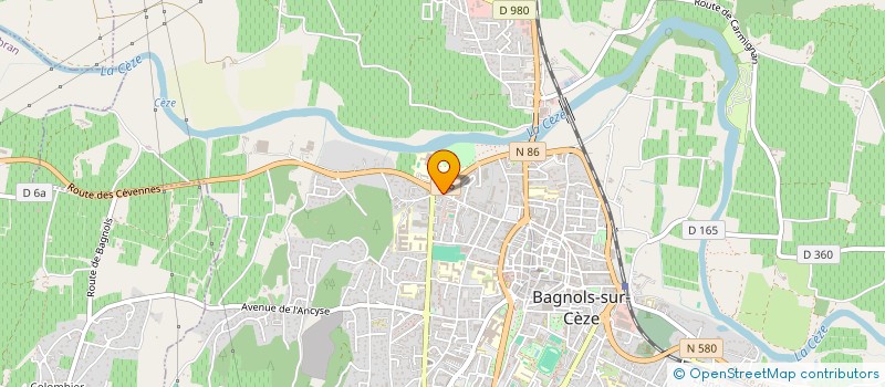 localisation de l'entreprise JAL INVEST  BAGNOLS-SUR-CEZE