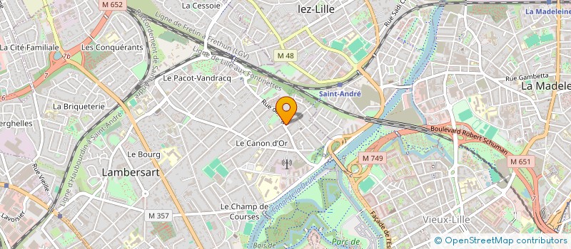 localisation de l'entreprise JAL-MYPLUS à LAMBERSART