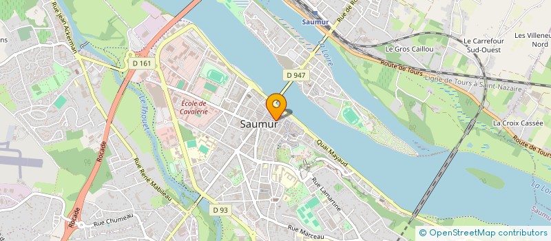 localisation de l'entreprise JALA à SAUMUR