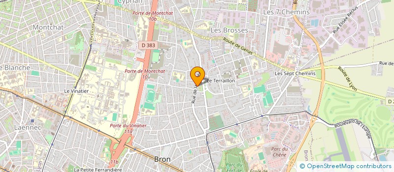 localisation de l'entreprise JALA  BRON