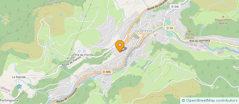 localisation de l'entreprise JALA  LA BRESSE