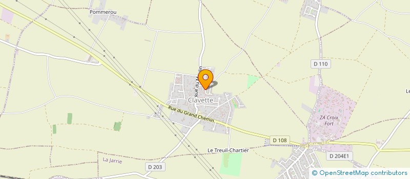 localisation de l'entreprise JALA  CLAVETTE