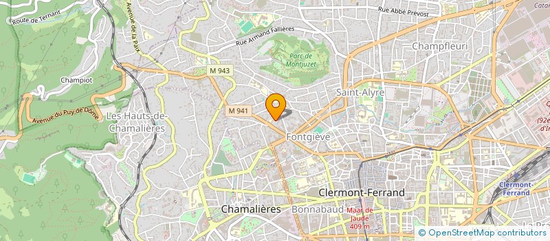 localisation de l'entreprise JALA CONSEIL à CLERMONT-FERRAND