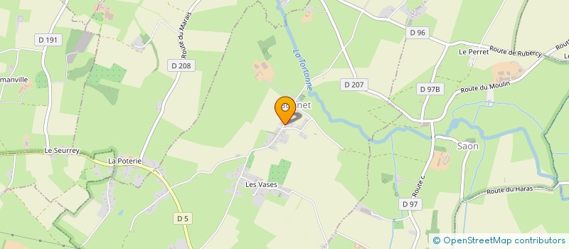 localisation de l'entreprise JALA NORMANDIE  SAONNET