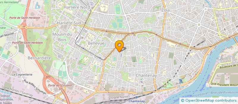 localisation de l'entreprise JALABER DIFFUSION à NANTES