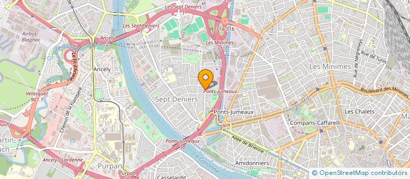 localisation de l'entreprise JALABON  TOULOUSE