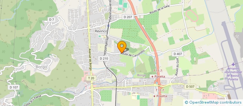 localisation de l'entreprise JALAC à BORGO