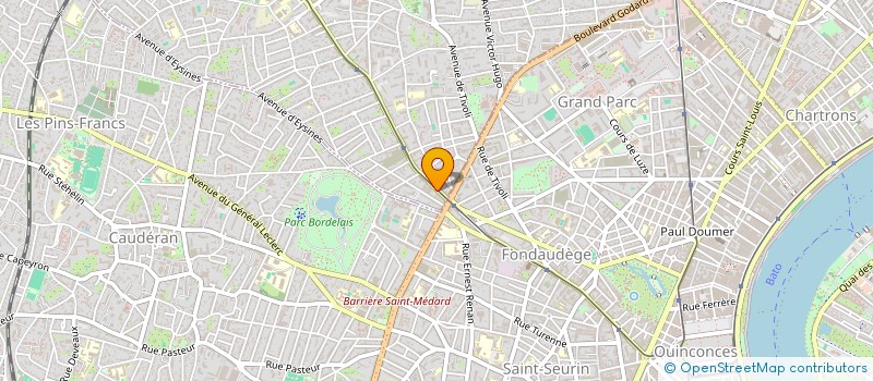 localisation de l'entreprise JALAD  LE BOUSCAT