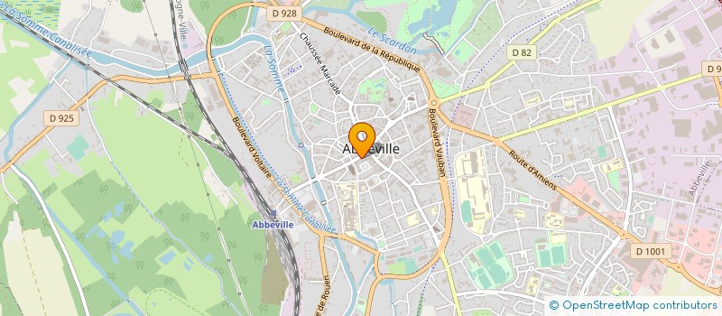 localisation de l'entreprise JALADIS MAILLARD à ABBEVILLE