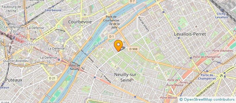 localisation de l'entreprise JALAJ à NEUILLY-SUR-SEINE