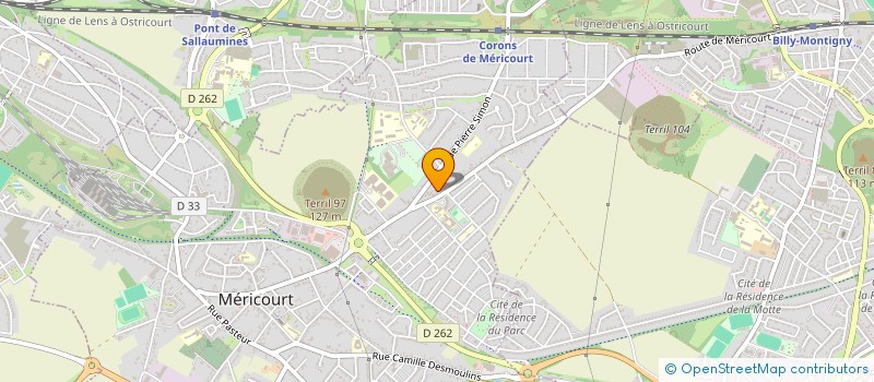 localisation de l'entreprise JALAL KH  MERICOURT