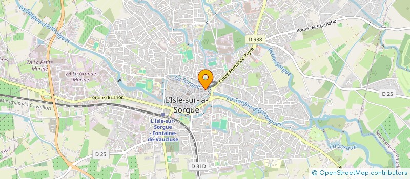 localisation de l'entreprise JALALA  L'ISLE-SUR-LA-SORGUE