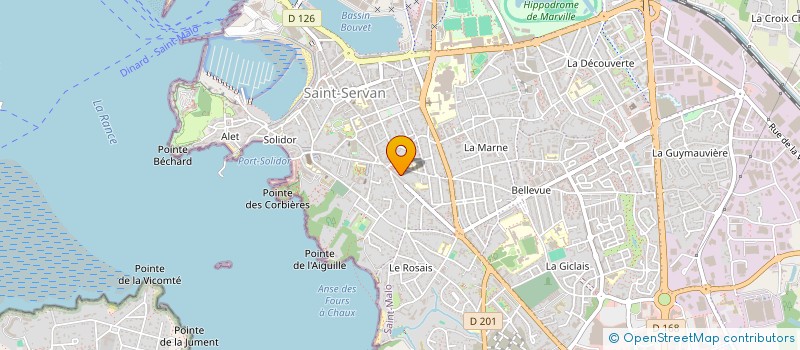 localisation de l'entreprise JALAN  SAINT-MALO