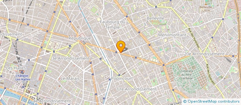 localisation de l'entreprise JALAN  PARIS