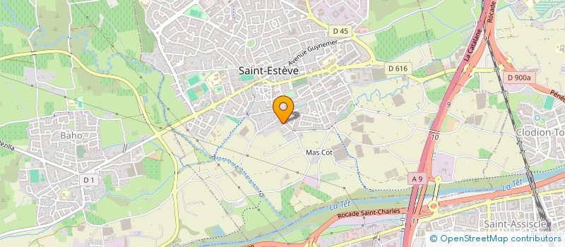 localisation de l'entreprise JALANAC  SAINT-ESTEVE