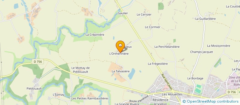 localisation de l'entreprise JALB  BEAUPREAU-EN-MAUGES