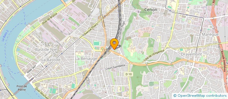 localisation de l'entreprise JALC1  CENON