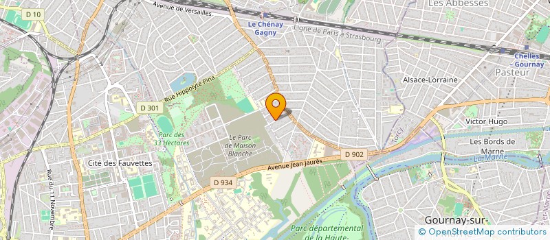 localisation de l'entreprise JALD à NEUILLY-SUR-MARNE