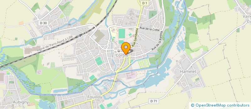 localisation de l'entreprise JALD à CORBIE