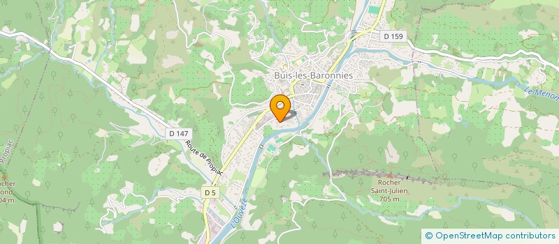 localisation de l'entreprise JALE à BUIS-LES-BARONNIES