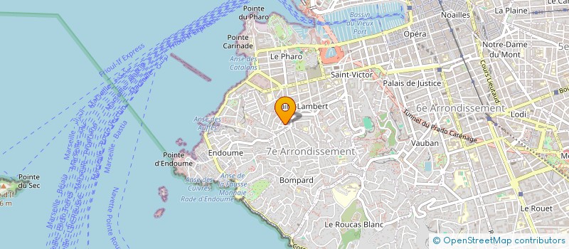 localisation de l'entreprise JALEA  MARSEILLE