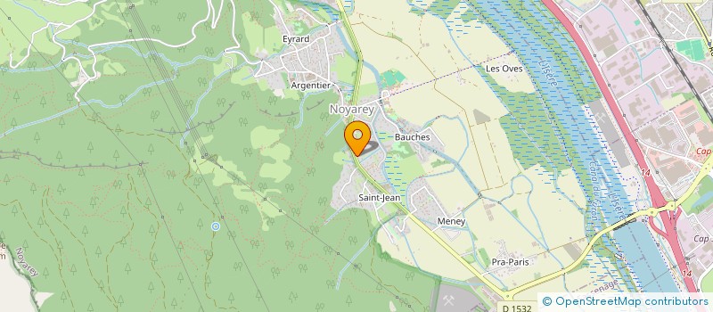 localisation de l'entreprise JALECY à NOYAREY