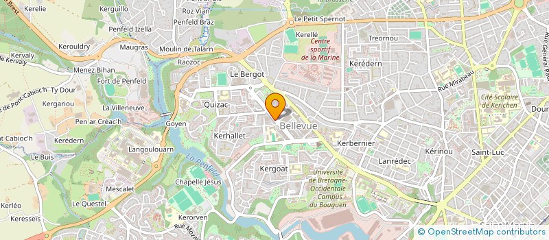 localisation de l'entreprise JALEL OUESLATI à BREST