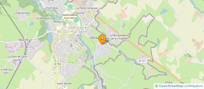 localisation de l'entreprise JALEM  SAINT-LAURENT-SUR-SEVRE