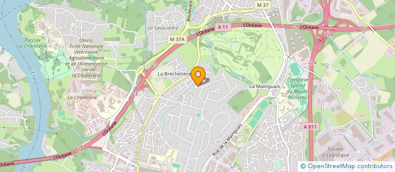 localisation de l'entreprise JALERO LIMITED  CARQUEFOU