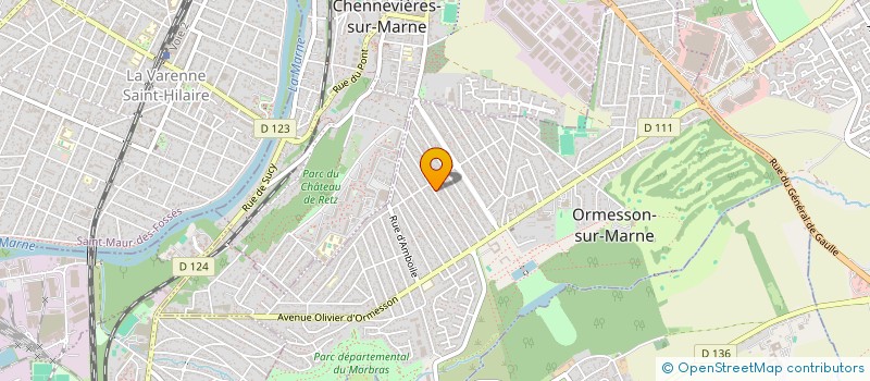 localisation de l'entreprise JALERXPERT à ORMESSON-SUR-MARNE