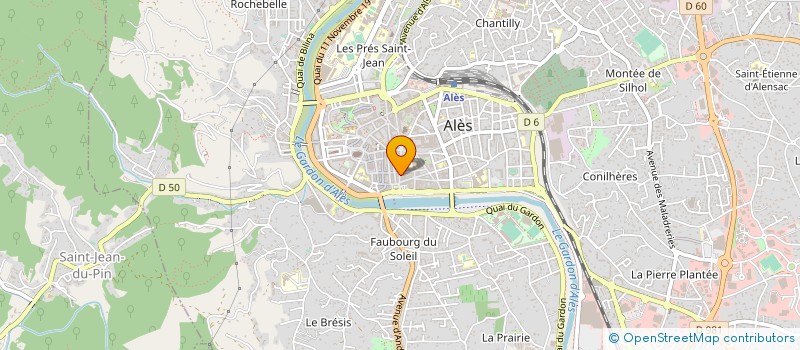 localisation de l'entreprise JALES à ALES
