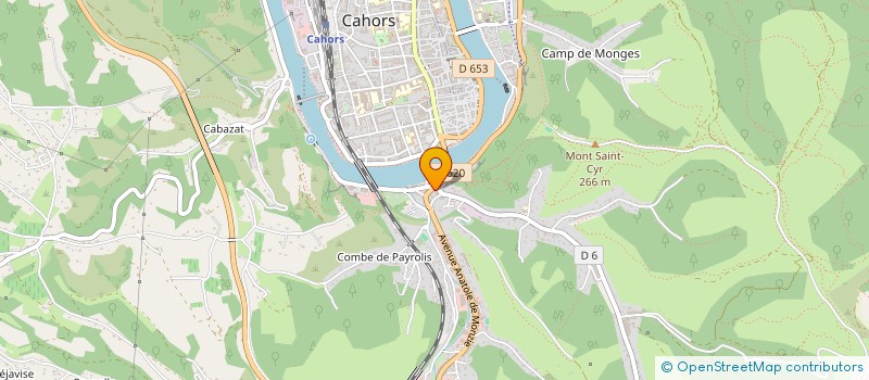 localisation de l'entreprise JALES BESSAC  CAHORS