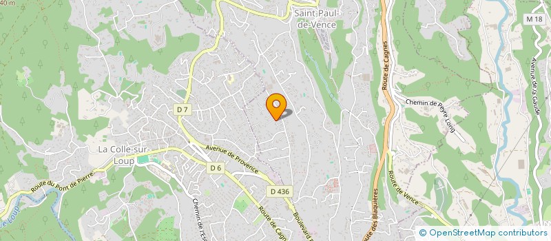 localisation de l'entreprise JALET & CO à SAINT-PAUL-DE-VENCE
