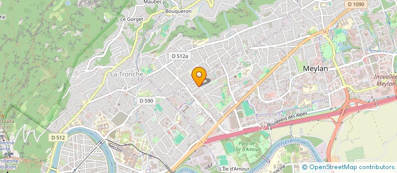 localisation de l'entreprise JALEXENCE  MEYLAN