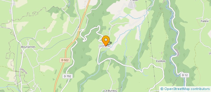 localisation de l'entreprise JALEYRAC PETANQUE LA SAPINIERE à JALEYRAC