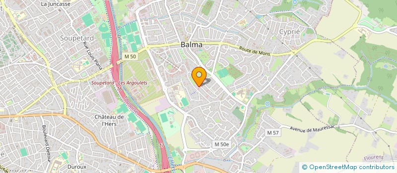 localisation de l'entreprise JALFLO  BALMA